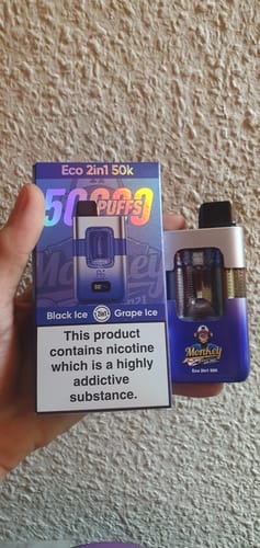 Customer photo review of Black Ice & Grape Ice
