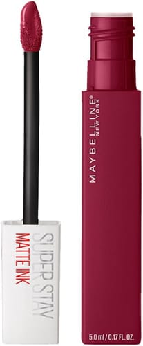 Customer photo review of Maybelline liquid lipstick super stay 115 matte ink founder v2