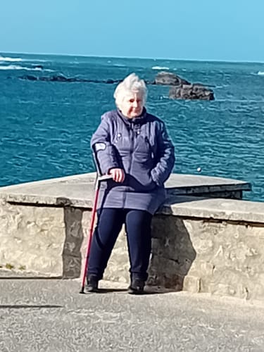 Customer photo review of Genouillère de Compression