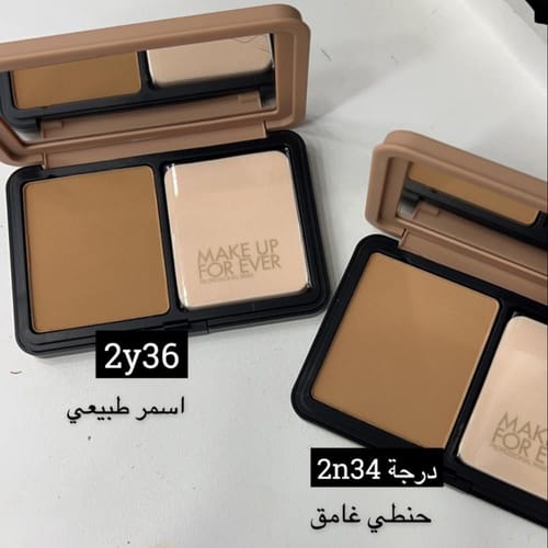 Customer photo review of Make Up For Ever HD Skin Matte Velvet Powder Foundation - 1Y08 Warm Porcelain