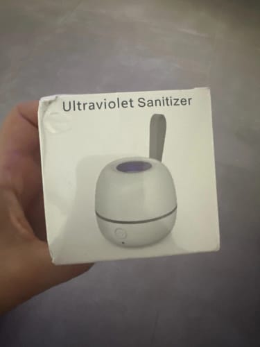 Customer photo review of Esterilizador de chupetes
