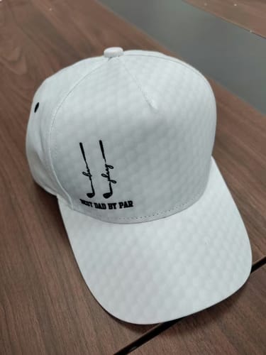 Customer photo review of Father's Day Gifts, Best Dad By Par, Best Grandpa By Par - Personalized Cap