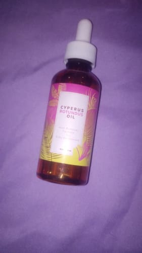 Customer photo review of Cyperus Rotundus Oil