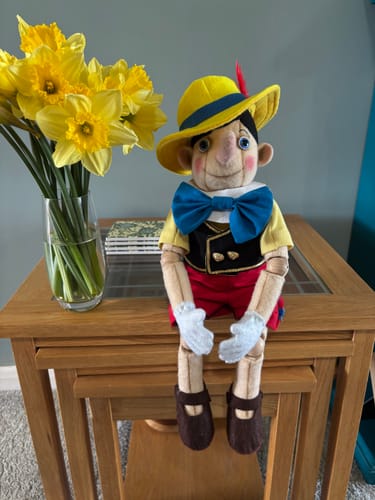 Customer photo review of Pinocchio PDF Pattern Approx 32cm Seated