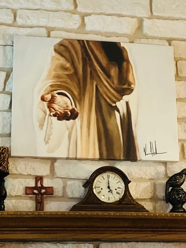 Customer photo review of The Heart of God (Clearance Print)