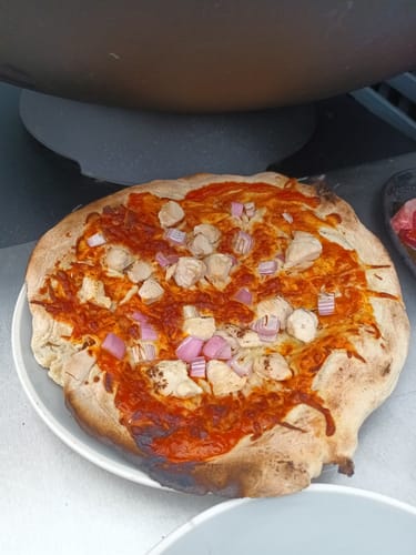 Customer photo review of Sourdough Pizza Bases