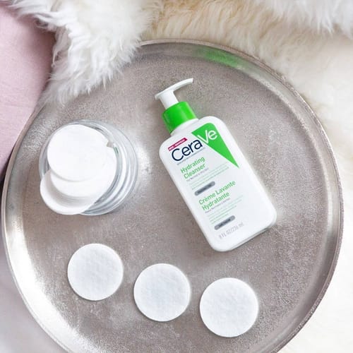 Customer photo review of CeraVe Hydrating Cleanser - Moisturizing Face Wash for Dry Skin 236ml