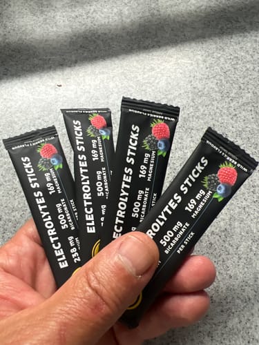 Customer photo review of Electrolytes Sticks