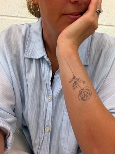 Customer photo review of Create Your Own Tattoo