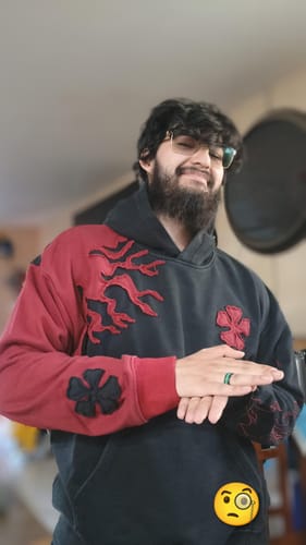 Customer photo review of Anti Magic Hoodie