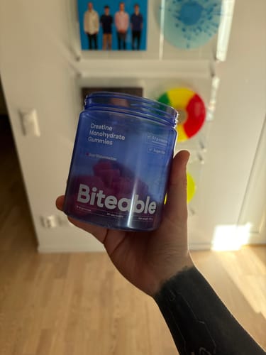 Customer photo review of Creatine Monohydrate Gummies