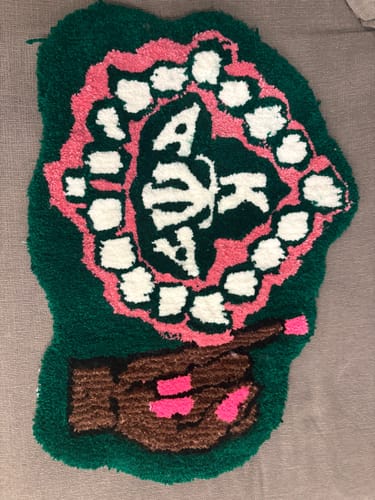 Customer photo review of Tufting Workshop Experience | Make Your Own Rug (Beginner Friendly)