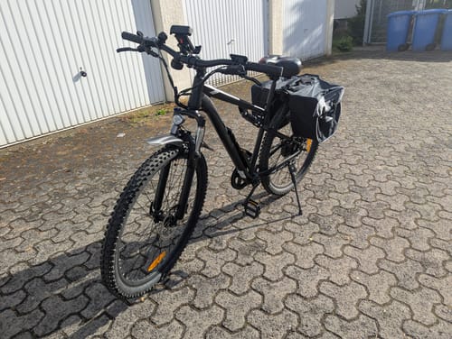 Customer photo review of Touroll U3 Pro Full Suspension Mountain Electric Bike