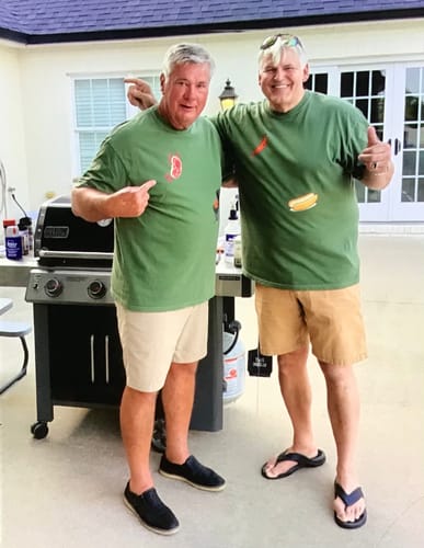 Customer photo review of Steak Dive — Premium Tee