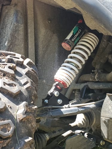 Customer photo review of CFMoto Wheel Spacers - ZForce 500/800/1000