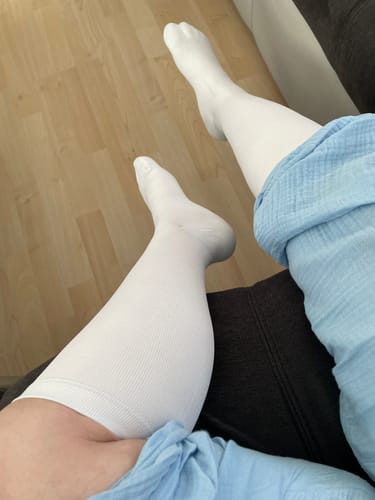 Kundenbewertung mit Foto zu Kompressionssocken Original
