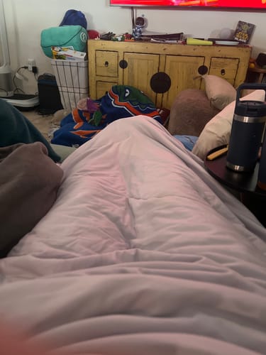 Customer photo review of CloudCool™ Cooling Comforter