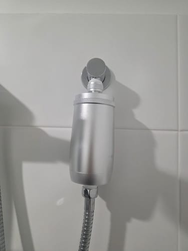 Customer photo review of Evolved H2O™ Advanced Shower filter