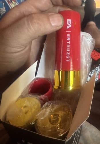 Customer photo review of 12 GAUGE SHOT GLASSES (4 SET)