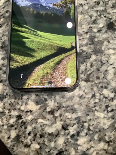 Customer photo review of New Ceramic Armor Screen Protector for iPhone