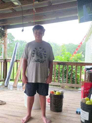 Customer photo review of EASY MONEY TEE