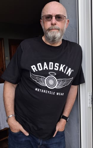 Customer photo review of Roadskin® Logo Premium T-shirt