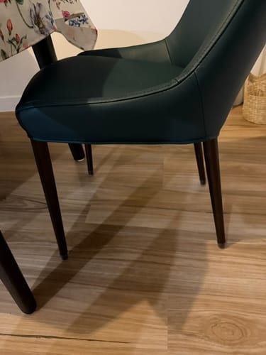 Customer photo review of Round Felt Silicone Chair Leg Protectors | Extra-Durable Chair Floor Protectors