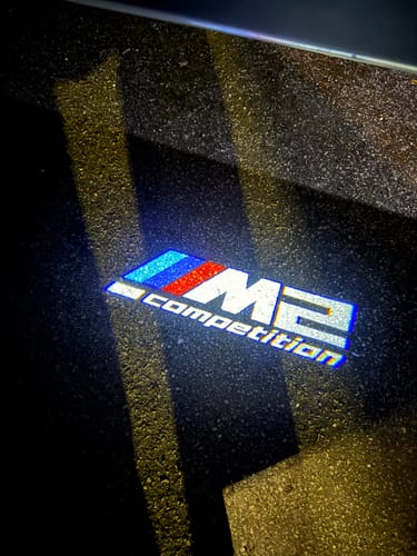 Customer photo review of BMW F SERIES DOOR LIGHTS