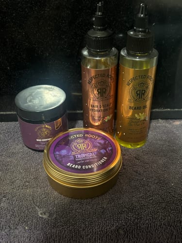 Customer photo review of Beard Conditioner - Tropical Scent