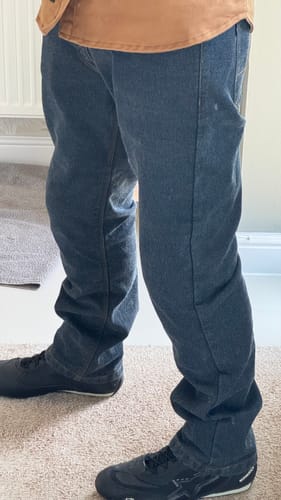 Customer photo review of RHEON™ Motorcycle Curved Knee Armour (Pair)