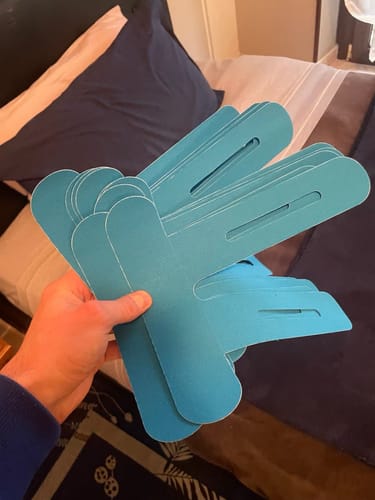 Customer photo review of PRO Tape - Knee Support Tape
