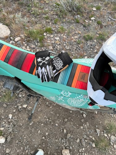 Customer photo review of Custom Seat Cover: 2019 Yamaha TT-R 230