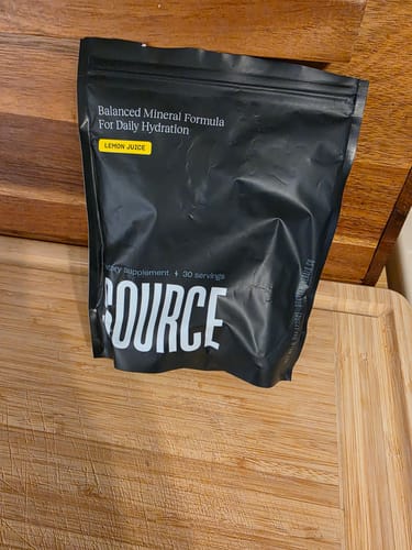 Customer photo review of Essential Mineral Mix Lemon