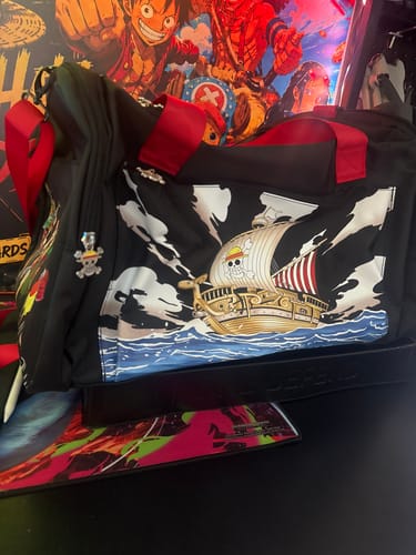 Customer photo review of Pirate Skull Duffel Bag