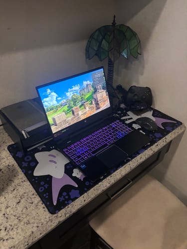 Customer photo review of Star Baby V1 Desk Mat!