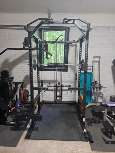 Customer photo review of K6-2.0 Ultra All-in-One Power Rack Functional Trainer (UPGRADED)