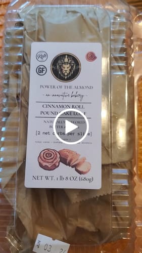 Customer video review of Low Carb Keto Pound Cake Loaf