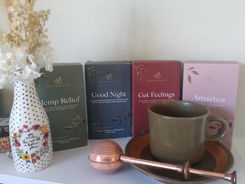 Customer photo review of Good Night Loose Leaf Tea
