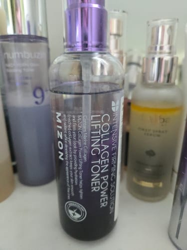 Customer photo review of Mizon - Toner liftant anti-âge au collagène - 120ml