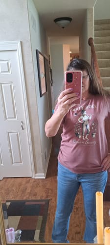 Customer photo review of Dirty Hoes T-Shirt