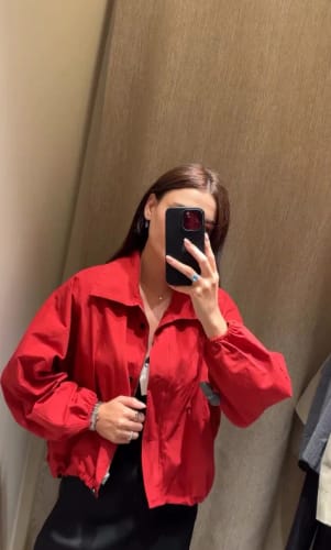 Customer photo review of Celeste High-Neck Jacket