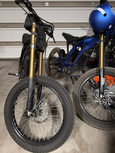 Customer photo review of Shinko SR241 Trials Tire