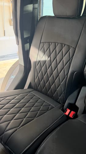 Customer photo review of Premium Custom-Fit Seat Covers
