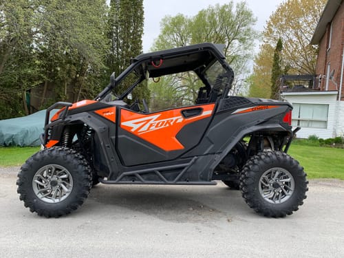 Customer photo review of 2023 to 2025 CFMoto ZForce 800/950 Trail — 1.5in Lift Kit