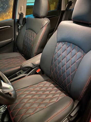 Customer photo review of Premium Custom-Fit Seat Covers
