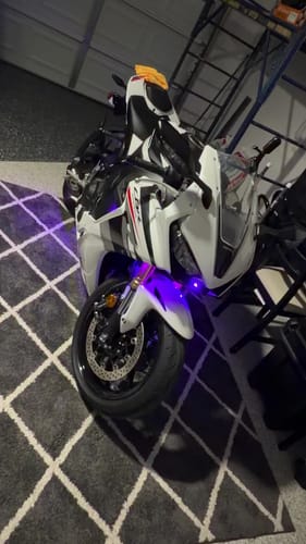Customer photo review of Easy Install Moto LED Light Kit