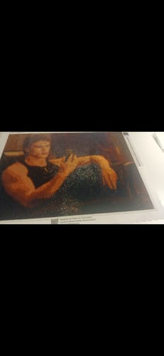 Customer photo review of Diamond Painting -maalaus omasta kuvasta
