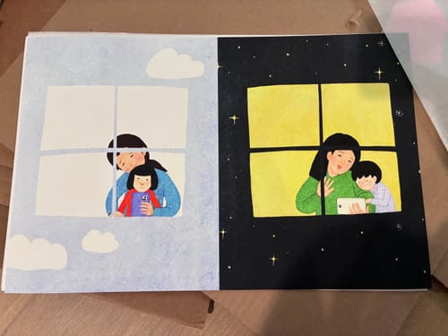 Customer photo review of 11x17 Giclee Fine Art Prints