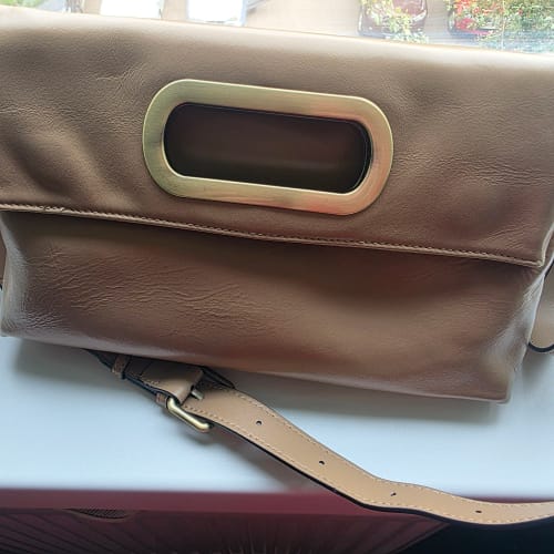 Customer photo review of Zency Vintage Genuine Leather Handbag For Women