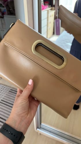 Customer photo review of Zency Vintage Genuine Leather Handbag For Women